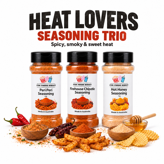 Heat Lovers Seasoning Trio – 3 Pack