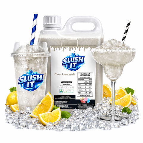 Traditional Clear Lemonade Slushy 2L Bottle