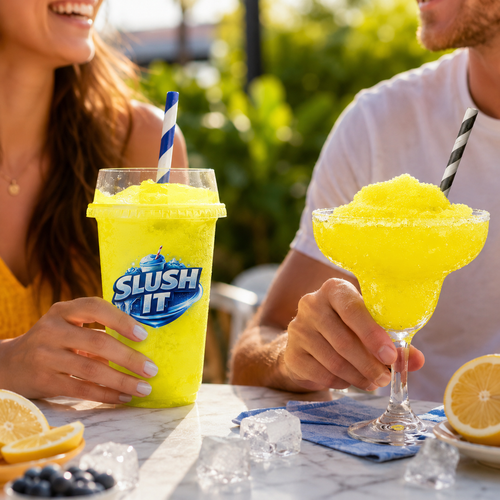 Lemon Slushy 2L Bottle