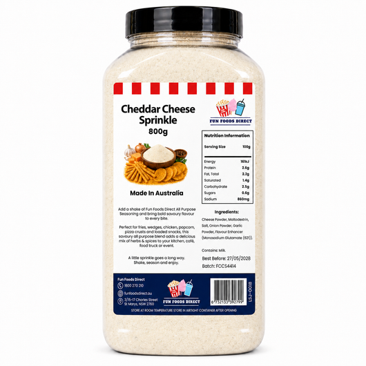 Cheddar Cheese Sprinkle | Australia’s Favourite Flavour Boost