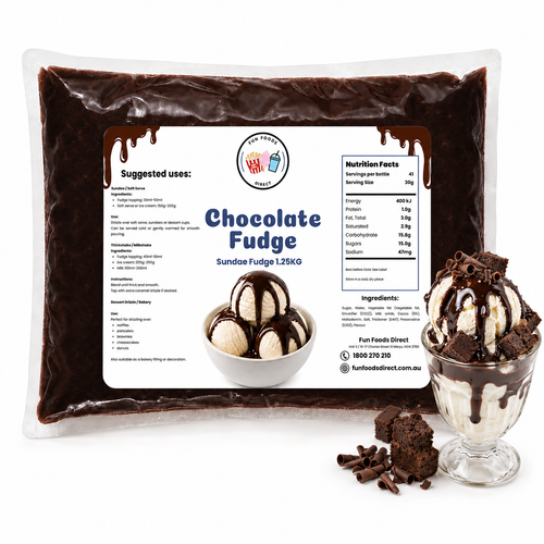 Chocolate Fudge Sundae Topping 1.2KG