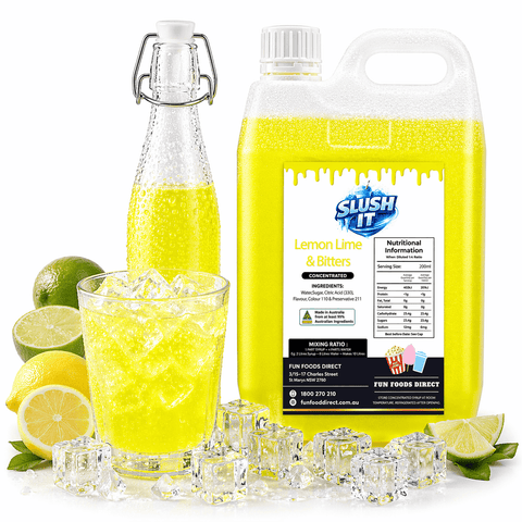 Lemon Lime & Bitters Cordial Mixes 2L