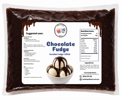 Chocolate Fudge Sundae Topping 1.2KG