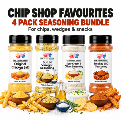 Chip Shop Favourites Seasoning Bundle – 4 Pack