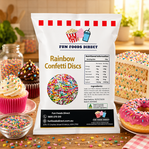 Natural Confetti Discs
