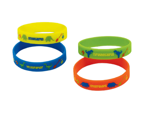 Dinosaur Rubber Bracelets