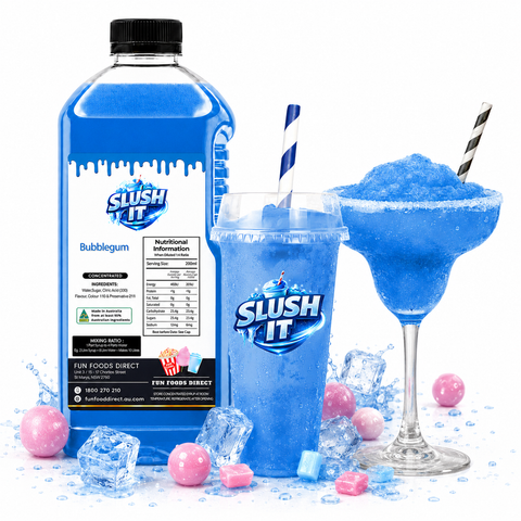 Bubblegum slushy syrup 2L Bottle