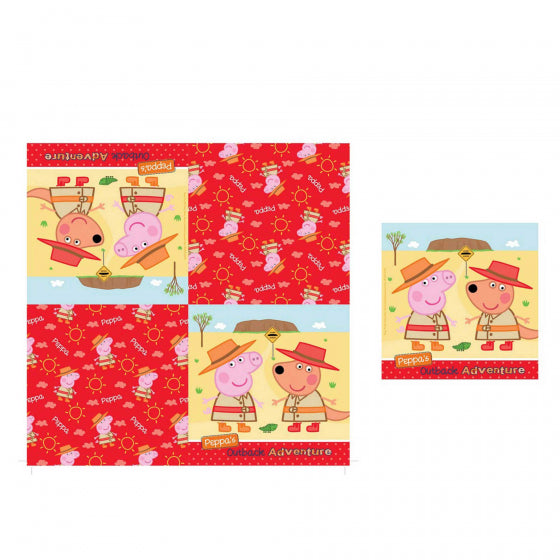 Peppa Pig Australian Adventure 40pc Party Pack