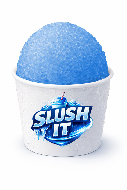 Blue Lemonade Sno Cone Bottle