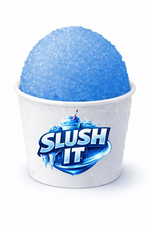 Blue Lemonade Sno Cone Bottle