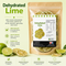 Dried Lime Slices | Premium Citrus Garnish for Cocktails, Desserts & Drinks