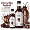 Cherry Ripe Inspired Premium Milkshake Syrup & Dessert Topping for Thickshakes, Sundaes & Drinks