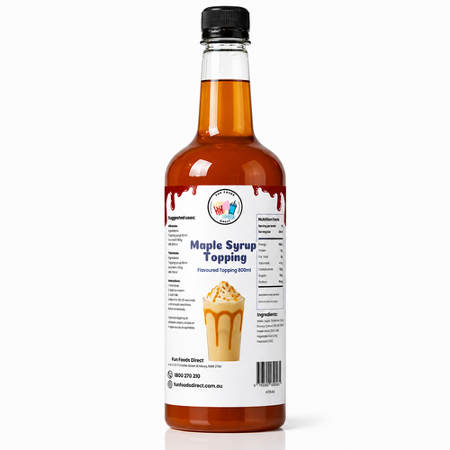 Maple Syrup High Quality Toppings For Pancake, Waffle & Desserts
