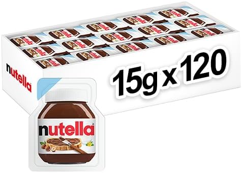 Nutella Hazelnut Spread – 15g Portions (120 Pack)