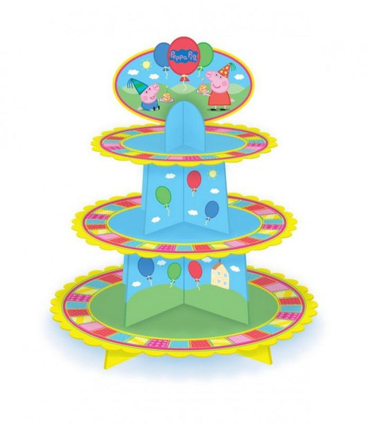 Peppa Pig Cupcake Tier Stand