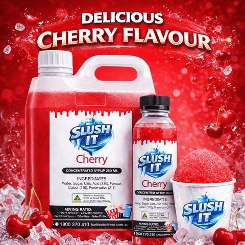 Cherry Sno Cone Bottle
