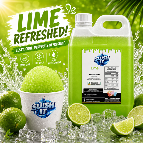 Lime Sno Cone Bottle