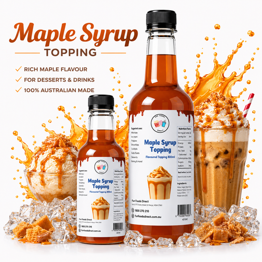 Maple Syrup High Quality Toppings For Pancake, Waffle & Desserts
