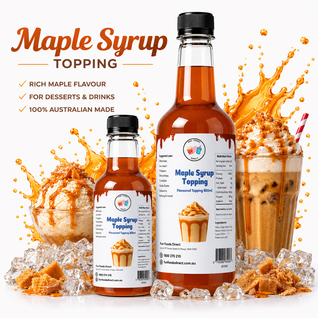 Maple Syrup High Quality Toppings For Pancake, Waffle & Desserts