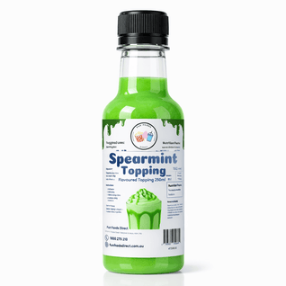 Spearmint Milkshake Syrup & Dessert Topping for Thickshakes, Sundaes & Drinks