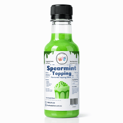 Spearmint Milkshake Syrup & Dessert Topping for Thickshakes, Sundaes & Drinks