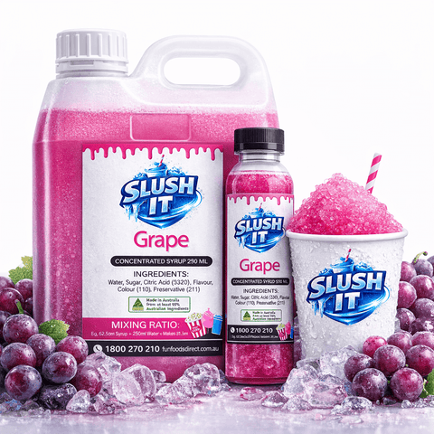 Grape Sno Cone Bottle