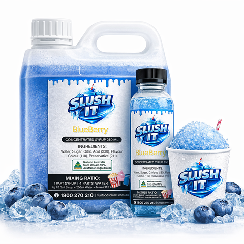 Blueberry Sno Cone Bottle