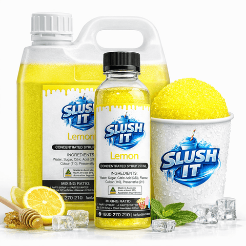 Lemon Sno Cone Bottle
