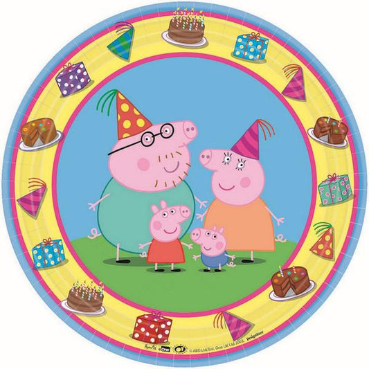 Peppa Pig 17cm Round Plate