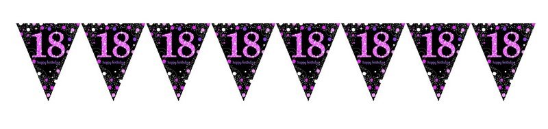 Pink Celebration 18 Banner