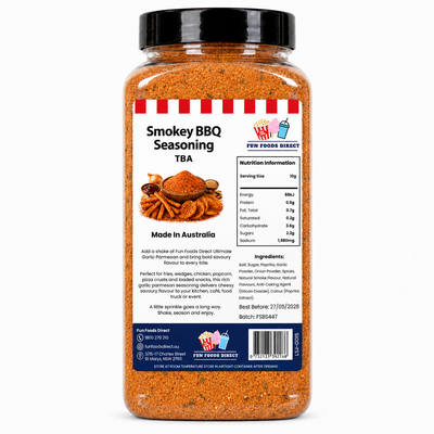 Smokey BBQ Seasoning – Bold, Smokey BBQ Flavour in Every Sprinkle
