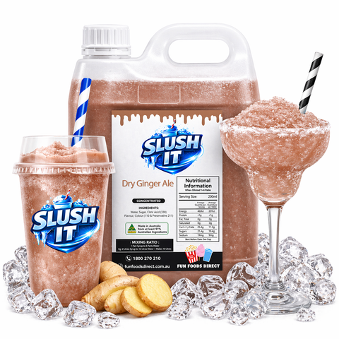 Dry Ginger Ale Slushy 2L Bottle