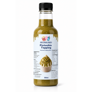 Pistachio Premium Milkshake Syrup & Dessert Topping for Thickshakes, Sundaes & Drinks