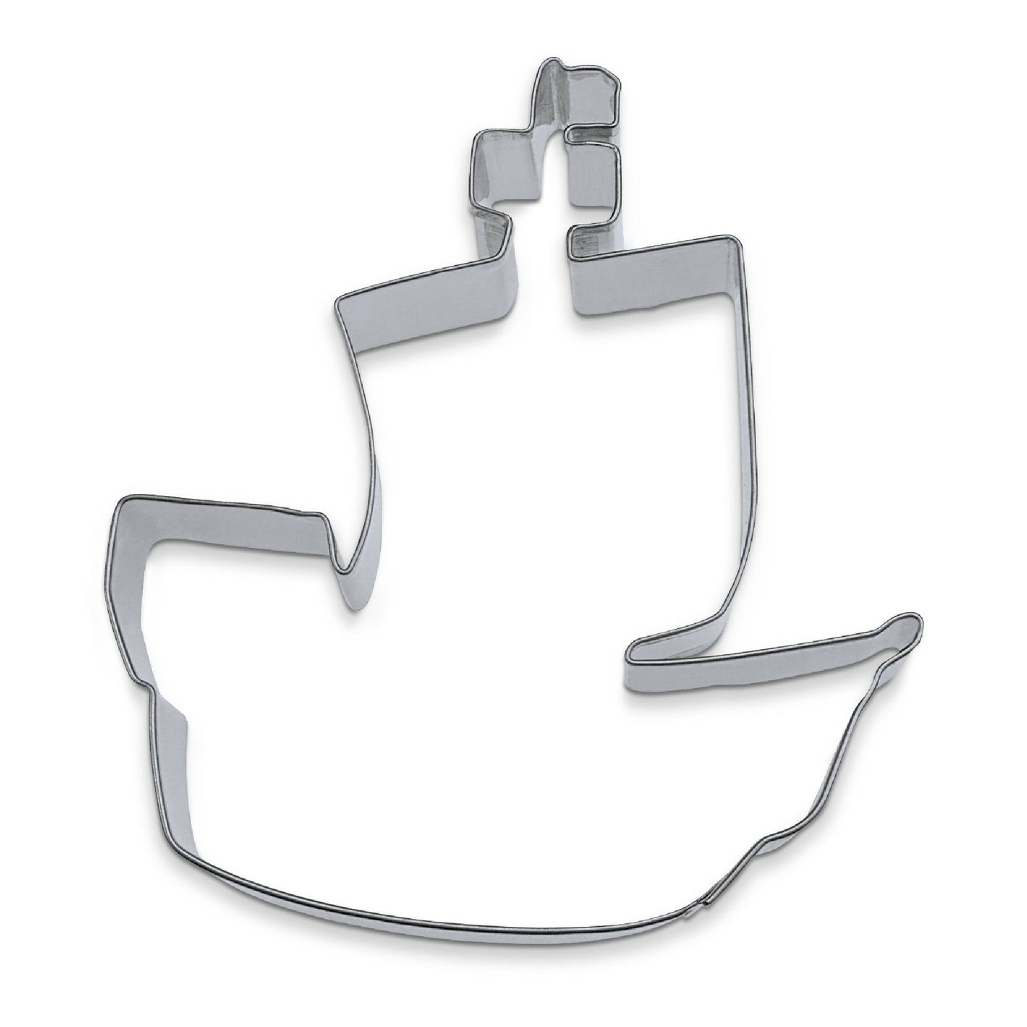 Pirate Ship Stainless Steel Cookie Cutter