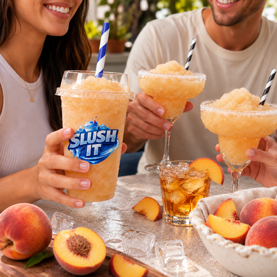 Peach Iced Tea Slushy 2L Bottle