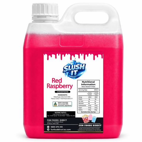 Red Raspberry Cordial Mixes 2L