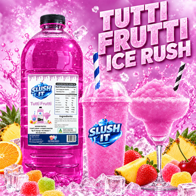 Tutti Frutti Slushy 2L Bottle