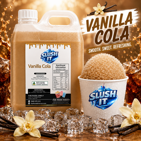Vanilla Cola Sno Cone Bottle