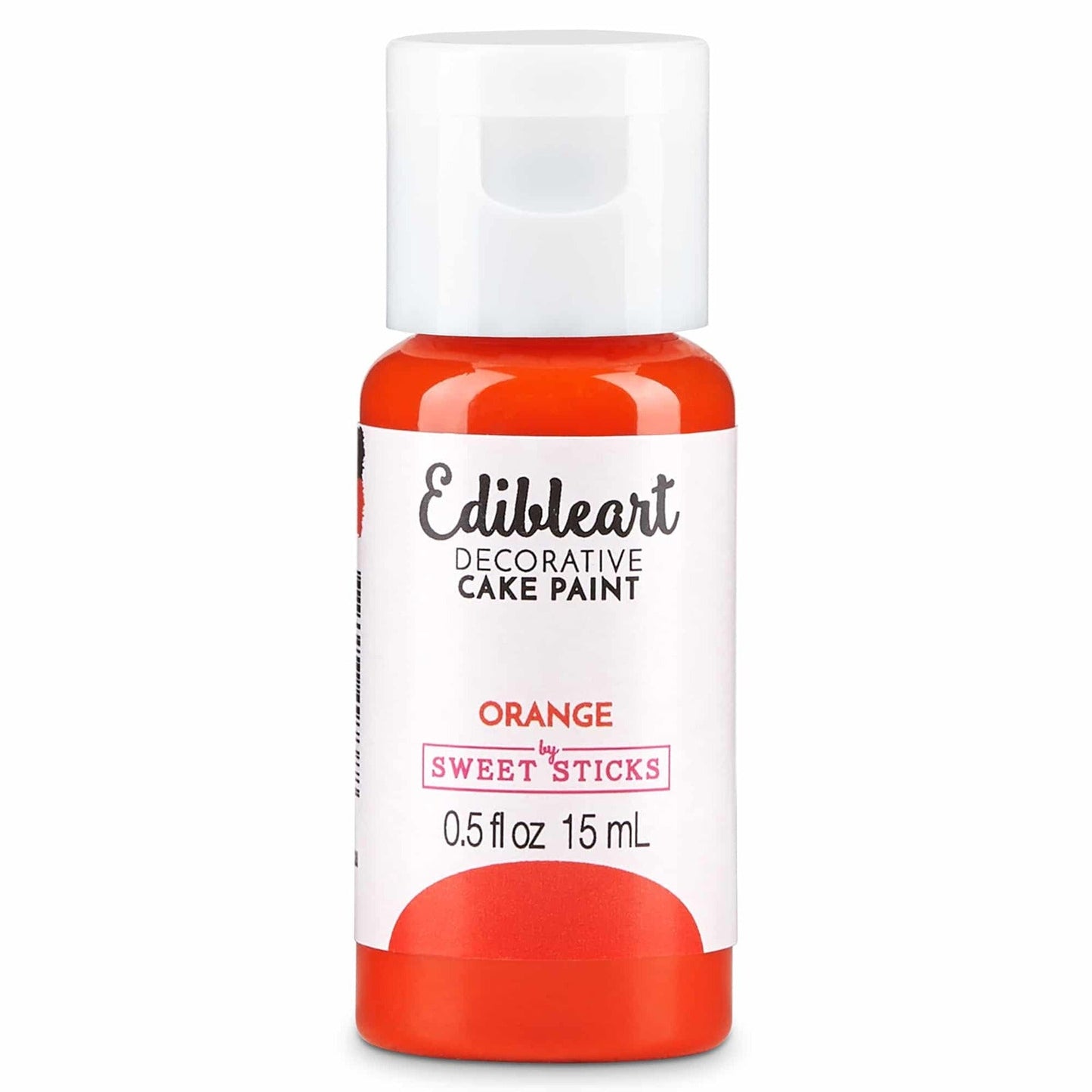 Orange Edible Art Paint 15ml