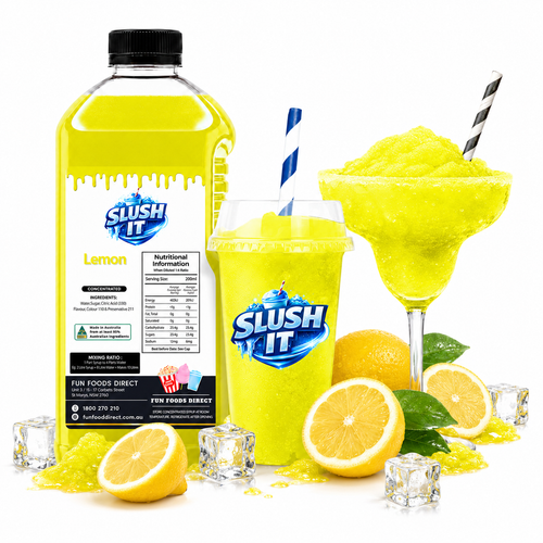 Lemon Slushy 2L Bottle