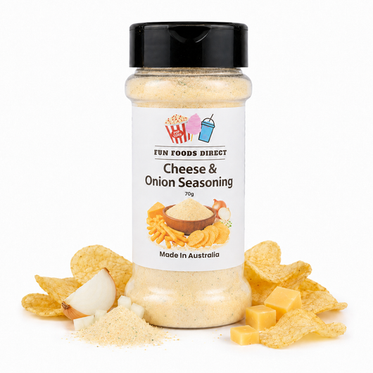 Cheese & Onion Seasoning | Savoury Flavour Boost for Chips, Popcorn & Snacks