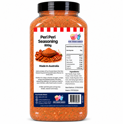 Peri Peri Seasoning | Spicy Flavour Boost for Chips, Chicken & Snacks