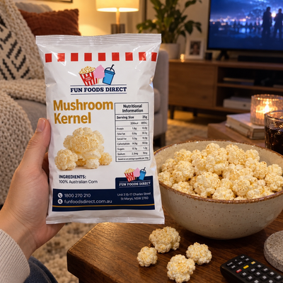 Mushroom Popcorn Kernels