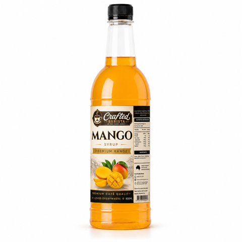 Mango Syrup Premium Range 800mL | Juicy Tropical Mango Café Syrup