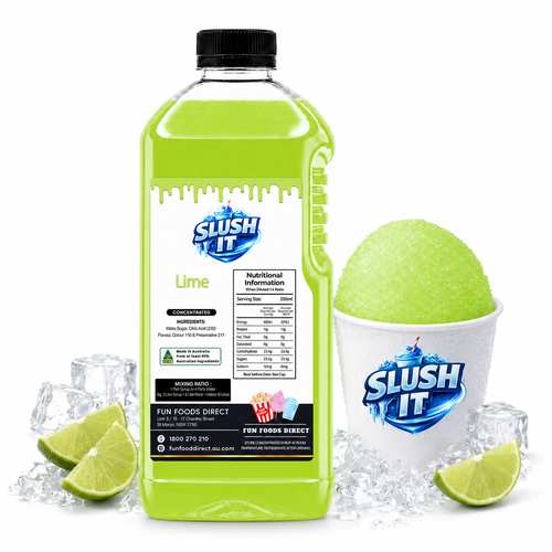 Lime Sno Cone Bottle
