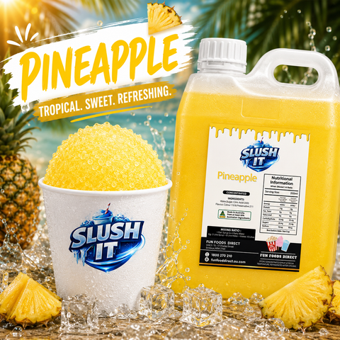 Pineapple Sno Cone Bottle