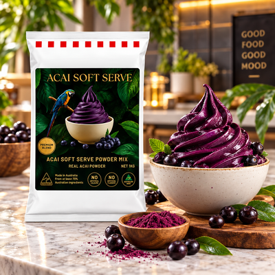 Acai Soft Serve Powder Mix 1KG