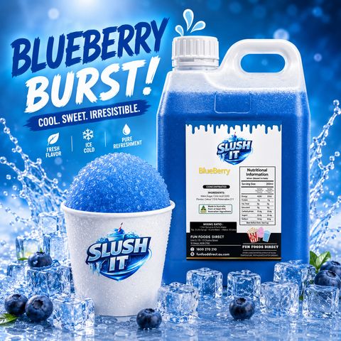 Blueberry Sno Cone Bottle