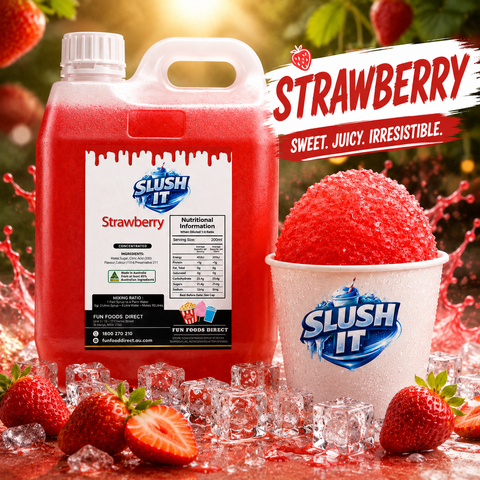 Strawberry Sno Cone Bottle