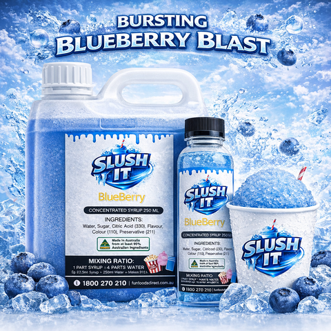 Blueberry Sno Cone Bottle